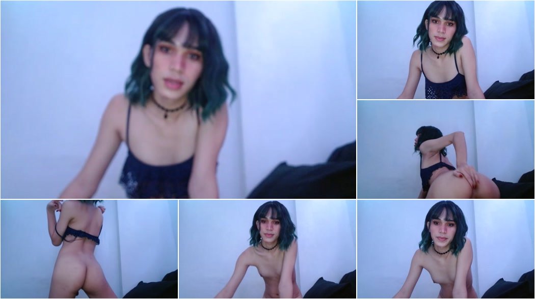 Trans Girl - Cam Show Various TGirls 15 Aug [SD 540p]